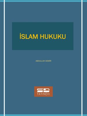 cover image of İslam Hukukuna Giriş